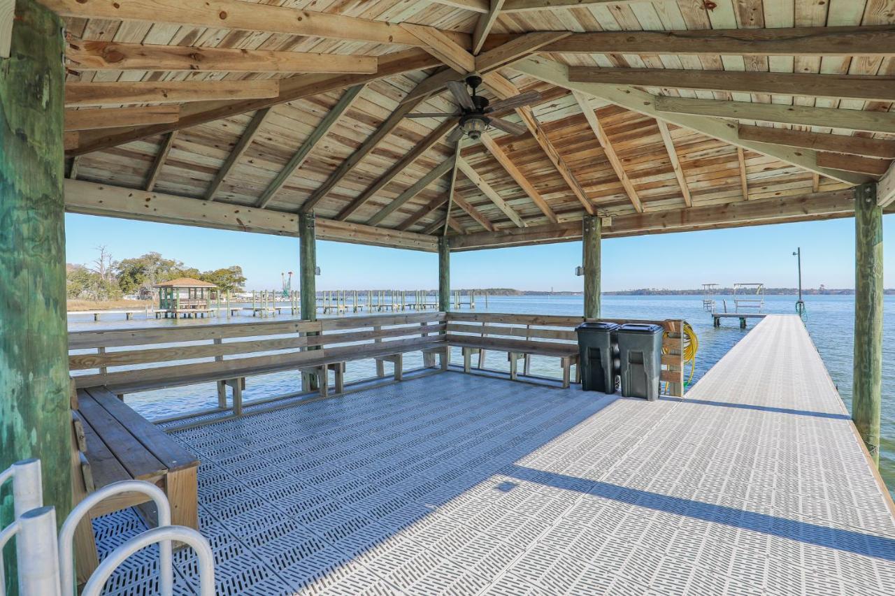 Model Home Near Camp Lejeune With Water View Sneads Ferry Exterior foto